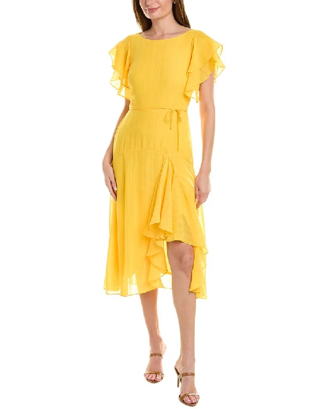 Style Redefined Limited - Time Bundle Maison Tara Grid Check Maxi Dress